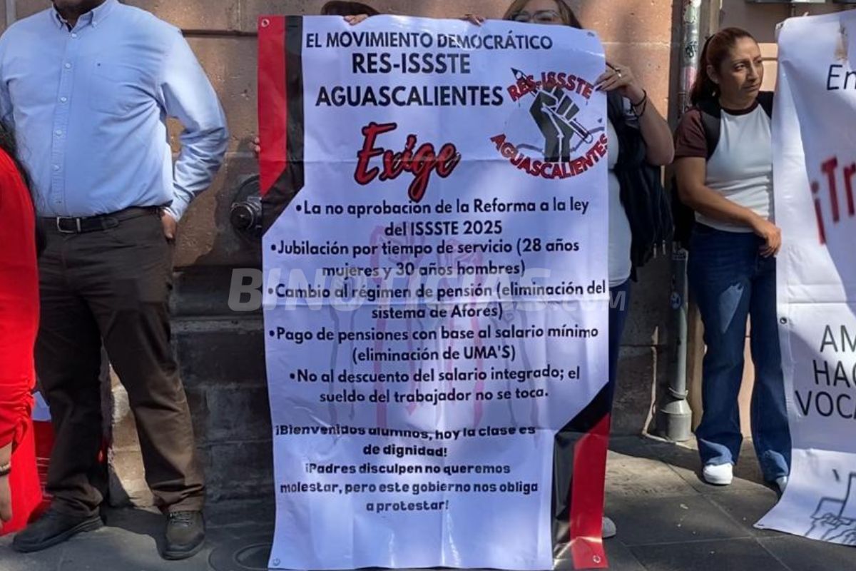 Peticiones de los docentes del estado.