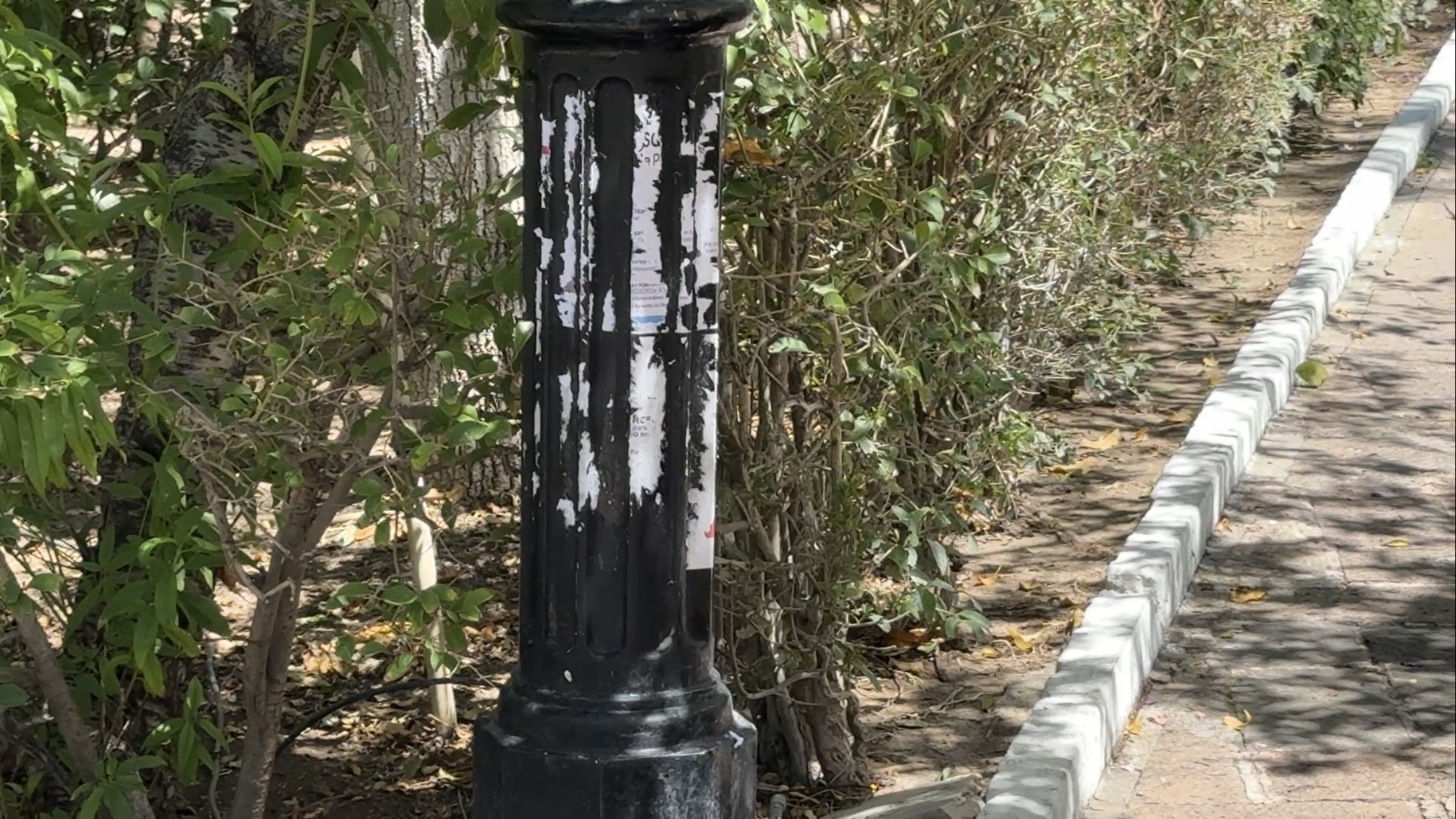 Boletines del Jardín fueron retirados un par de minutos después.