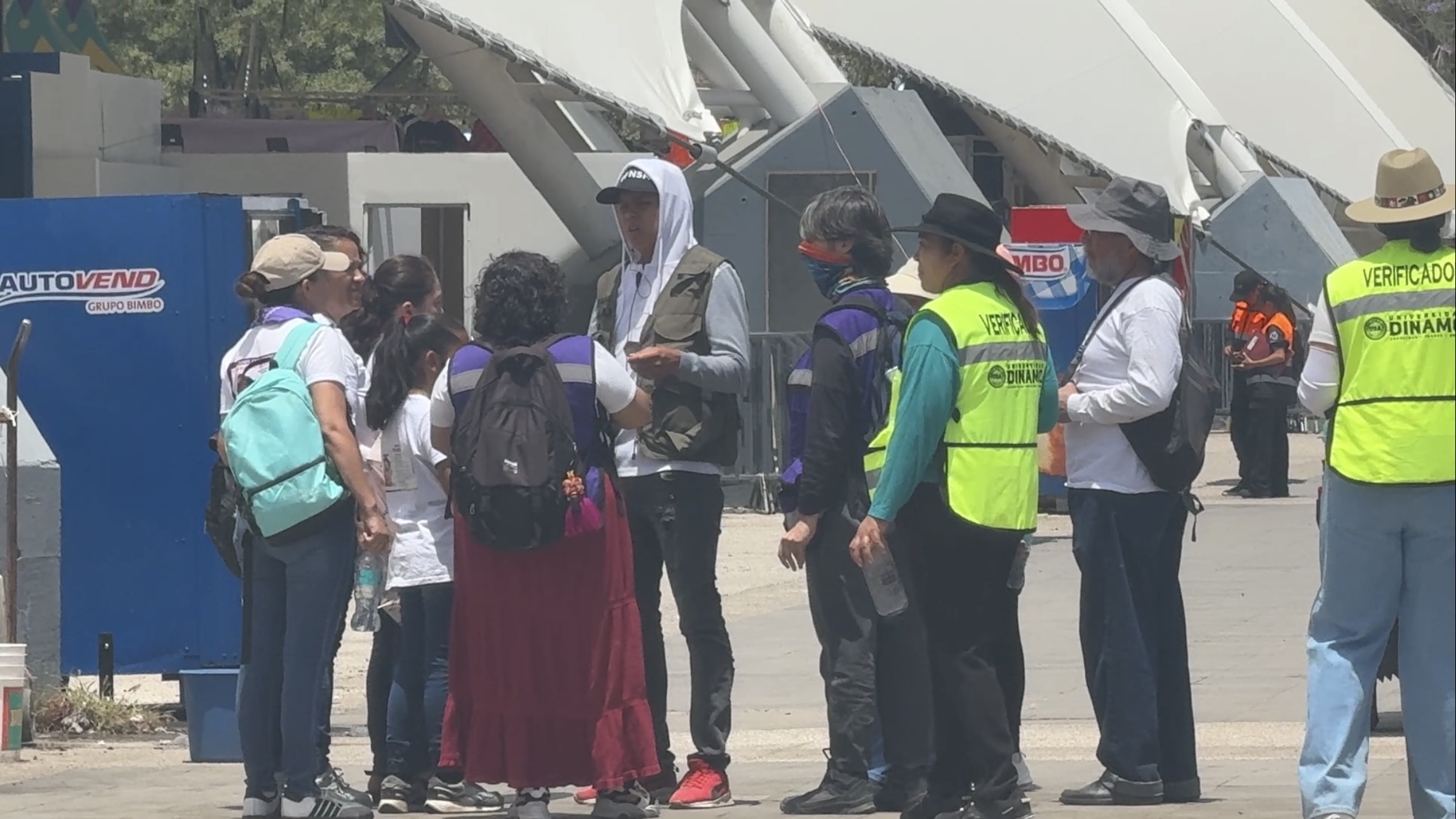 Último apercibimiento se dio por seguridad privada.