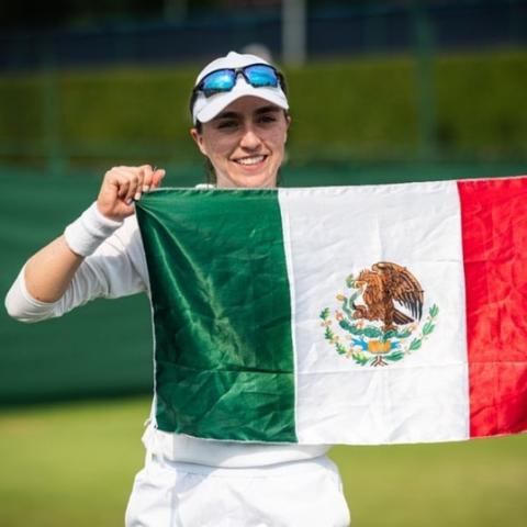 Fernanda Contreras con buen paso en Tokio