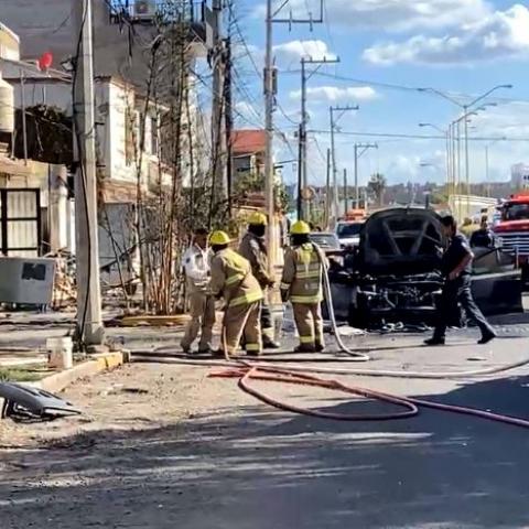 Explosión de tortillería 