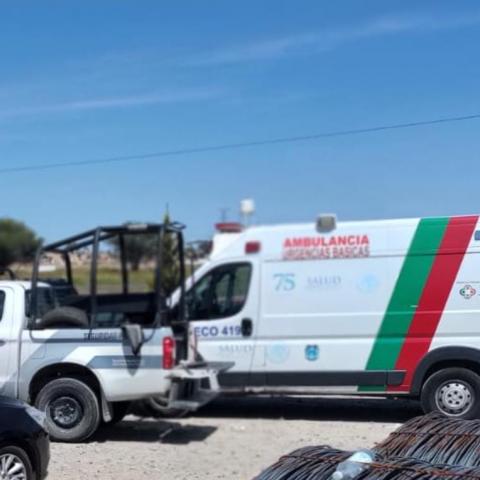 La agresión sucedió en la Colonia Ojo de Agua, pero el afectado se trasladó hasta La Escondida en SFR