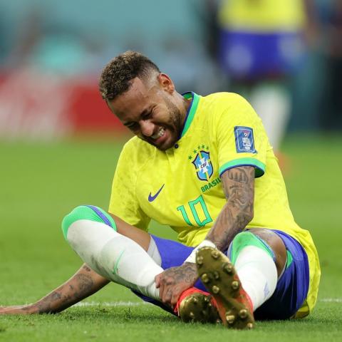 Neymar lesionado