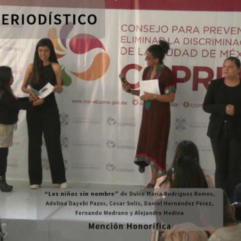 Entregan Premio Rostros de la Discriminación a periodistas de Radiogrupo