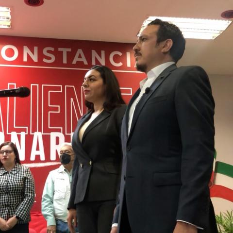 Rinde protesta nueva dirigencia del PRI en Aguascalientes
