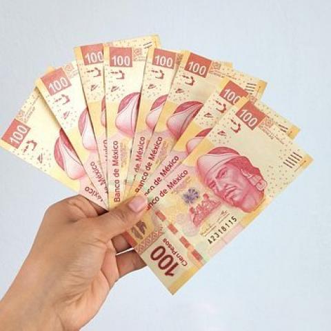 Dinero mexicano 