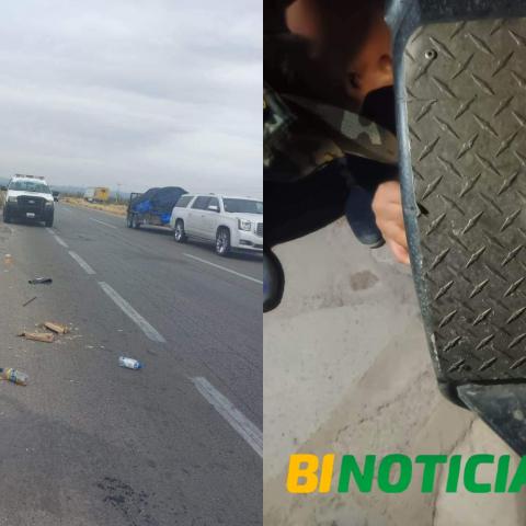 Aguascalentenses venían de EUA y los asaltaron en Zacatecas