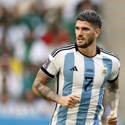 Rodrigo de Paul baja para Argentina