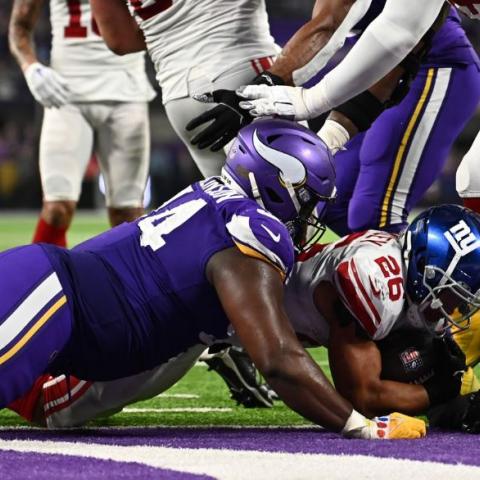 Giants 31-24 Vikings