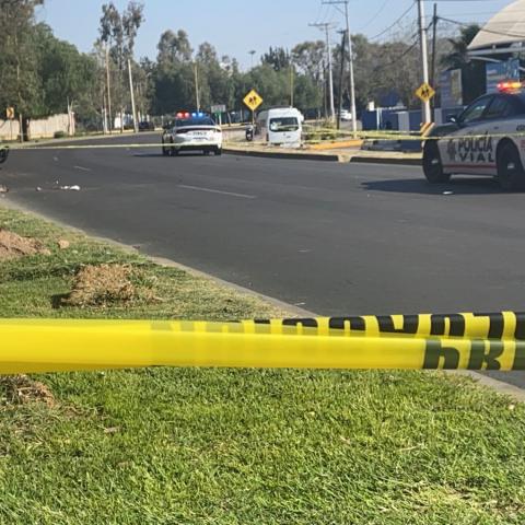 Motociclista muerto 