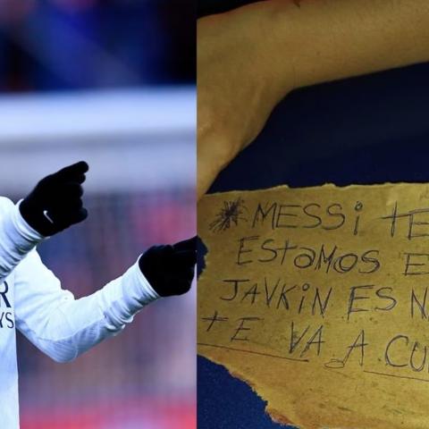 AMENAZA MESSI
