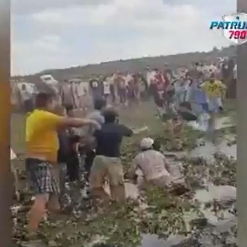 Rescatan a cuatro niños que volcaron su racer en la presa Abelardo L. Rodríguez 