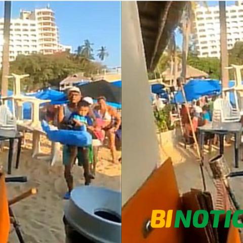 Balacera en playa Caleta, Acapulco, deja tres muertos