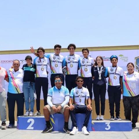 Ciclismo de ruta da medallas para la entidad
