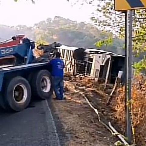 Accidente Tepic-Puerto Vallarta 