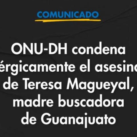 ONU-DH comunicado 