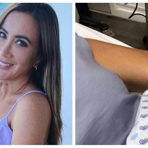 Mariazel fue hospitalizada de emergencia