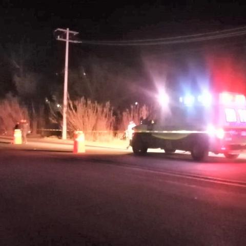 El fatal hecho de tránsito ocurrió anoche en la carretera federal número 26 a la altura de Asientos