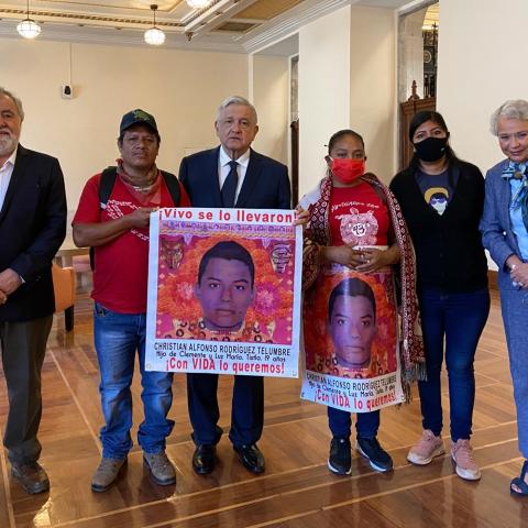 Nos aproximamos a los responsables de Ayotzinapa: López Obrador