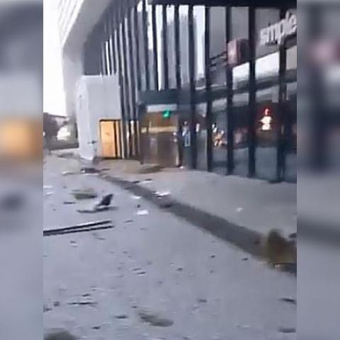 Destrucción por drones 