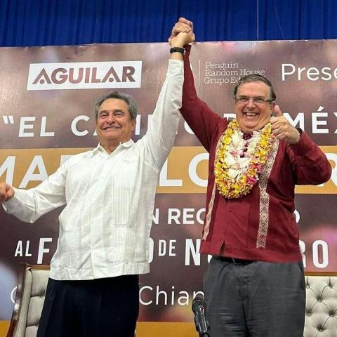 Pío López Obrador reitera apoyo a Ebrard; "el género es lo de menos"