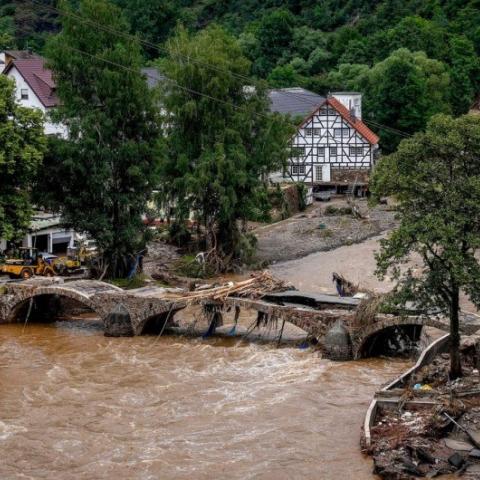 Registran seis muertos por inundaciones en Eslovenia