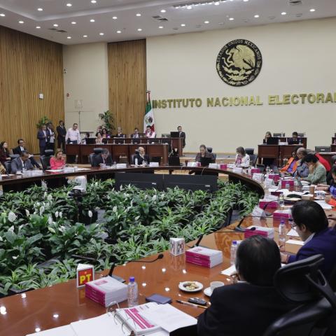 Aprueba INE financiamiento a partidos para elecciones presidenciales del 2024