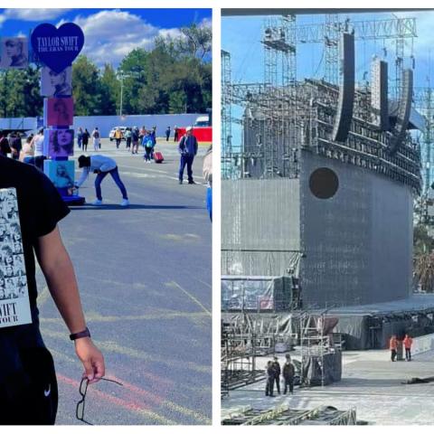 Fans de Taylor Swift llegan temprano al Foro Sol; el Metro de la CDMX ampliará su horario 