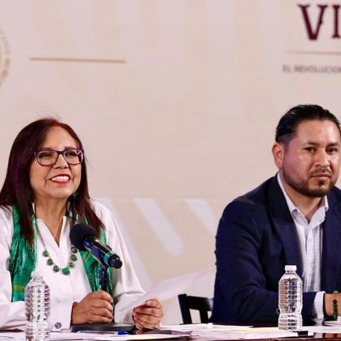 Leticia Ramírez, titular de la SEP 
