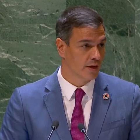 Pedro Sánchez exige a Rusia cesar el uso del hambre como "arma de guerra" en Ucrania