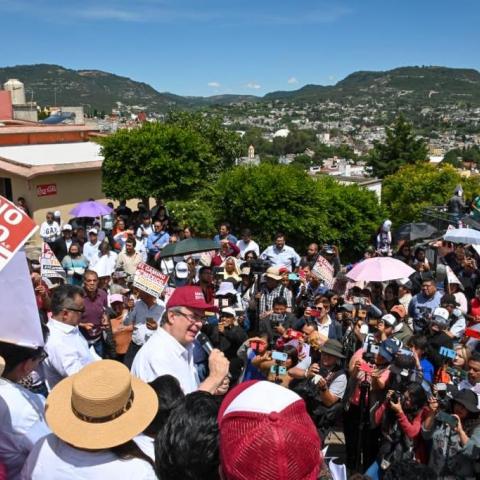 Marcelo Ebrard inicia gira nacional y reafirma su interés en la Presidencia