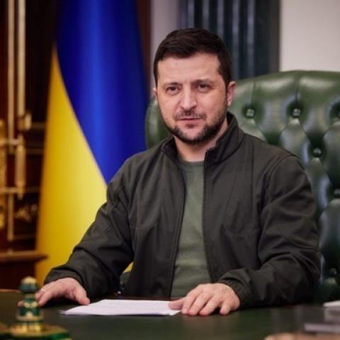 Presidente de Ucrania acusa a Rusia de buscar el caos en África 