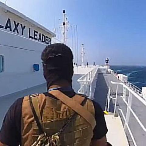 Barco secuestrado 