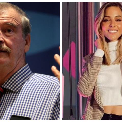 Vicente Fox y Mariana Rodríguez 