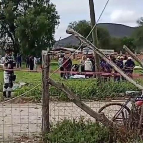 Zona de la explosión 