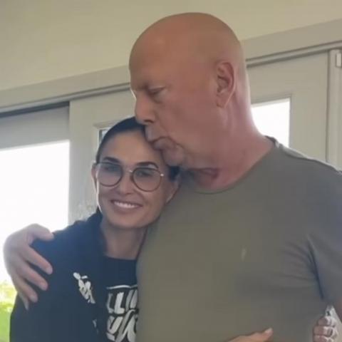 Empeora la salud de Bruce Willis; ya no reconoce a su ex esposa Demi Moore