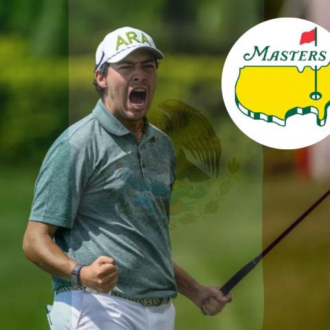 ¡Un mexicano en Augusta! Santiago de la Fuente se clasifica a tres de los cuatro majors del golf