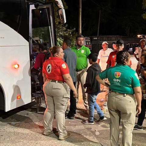 Concluye caravana migrante que partió desde Chiapas en Nochebuena 