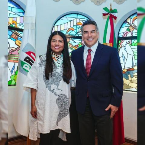 Indira Kempis y Alejandro Moreno 