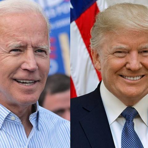 Joe Biden y Donald Trump 