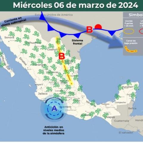 Clima 6 de marzo