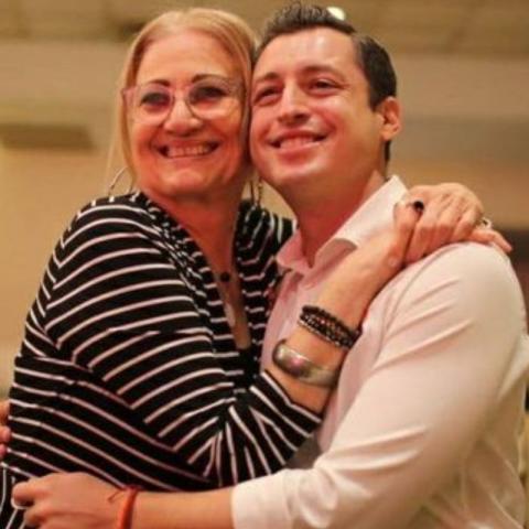  Hilda Elisa Riojas( tia y madre) y  Luis Donaldo Colosio Riojas
