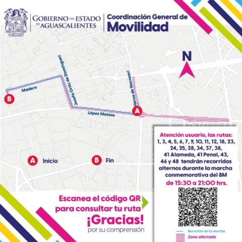 Rutas 8M 