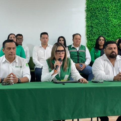 Militantes del PVEM Aguascalientes