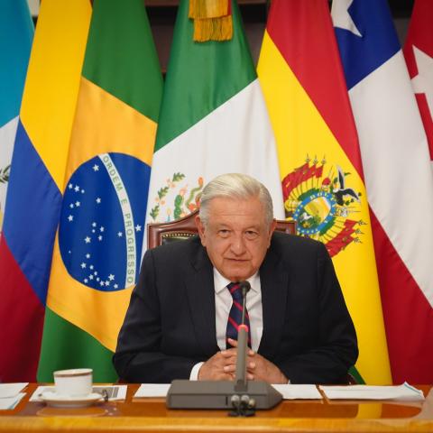 AMLO en la Celac 