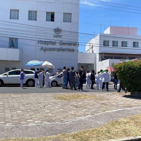 Manifestación personal del ISSSTE 