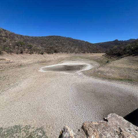Presas, desaparecen por completo. Sequía arrasa con reservas de Aguascalientes
