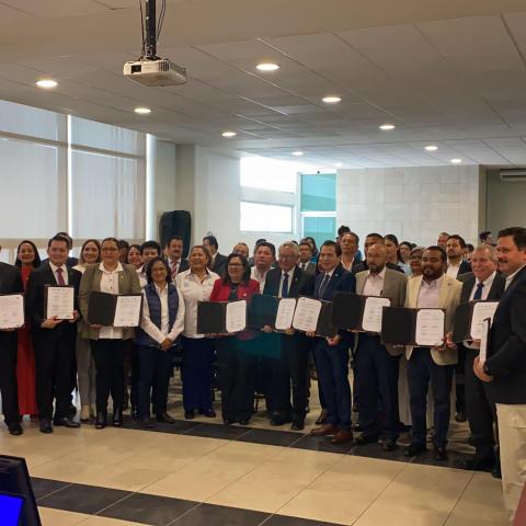 Firma del convenio