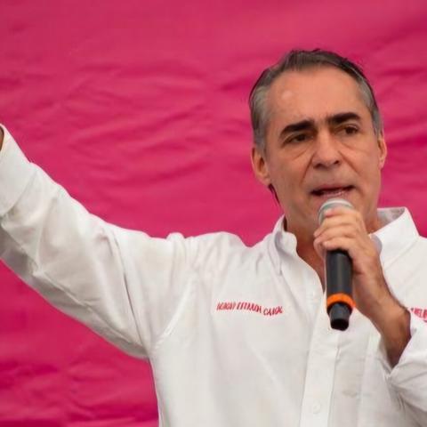 Sergio Cajigal, candidato a diputado por alianza opositora