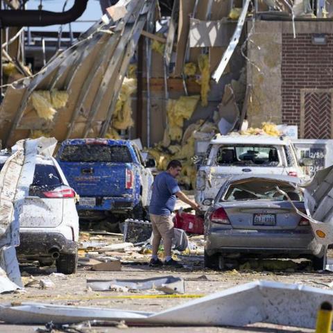 25 tornados fueron registrados solamente el pasado sábado.